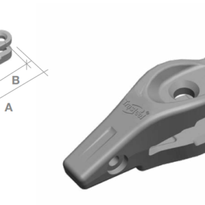 PAG 46 Portadiente Trasteel Cat J350 Atornillado - Ts3G3357