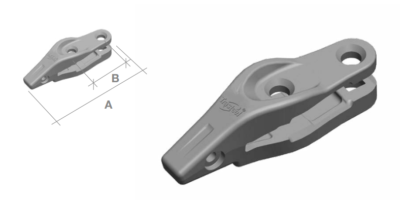 Portadiente Trasteel Cat J350 Atornillado - Ts3G3357