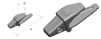 Portadiente Trasteel 3G8355*J350 Excav. Rh - Ts3G8355