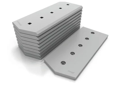 CUCHILLA LATERAL TRASTEEL TS1122471 CUCHILLA TRASTEEL CAT D8R LATERAL XHD * 45mm